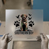 Southern Boy Dog Hunting Quail | DTF Transfer Ready to Press | Outdoor Heat Transfer