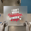 Valentine Nap Quote DTF Transfer Ready to Press | Funny Anti-Valentine Heat Transfer
