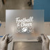 Football & Cheer Mom | DTF Transfer Ready to Press | Sports Heat Transfer