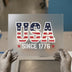USA Since 1776 Distressed Flag | DTF Transfer Ready to Press | Patriotic Heat Transfer