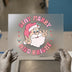 Retro Santa 'Stay Merry' | DTF Transfer Ready to Press | Groovy Heat Transfer