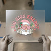 Big Nick Energy | DTF Transfer Ready to Press | Retro Santa Heat Transfer