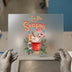 Christmas Mug & Gingerbread | DTF Transfer Ready to Press | Festive Holiday Heat Transfer