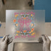 You Are Worthy, You Are Loved Floral Bow | DTF Transfer Ready to Press | Empowering Heat Transfer