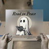 Ghost Reading | DTF Transfer Ready to Press | Halloween Cute Heat Transfer