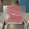 Here Comes The Bride | DTF Transfer Ready to Press | Retro Bachelorette Heat Transfer