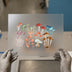 Watercolor Mushroom Farm | DTF Transfer Ready to Press | Naturecore Heat Transfer