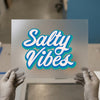 Salty Vibes | DTF Transfer Ready to Press | Retro Beach Heat Transfer