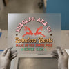 Rudolph & Co Reindeer Treats | DTF Transfer Ready to Press | Retro Christmas Heat Transfer