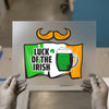 Luck of the Irish | DTF Transfer Ready to Press | St. Patrick's Day Heat Transfer