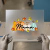 Mama Pumpkin Watercolor | DTF Transfer Ready to Press | Autumn Heat Transfer