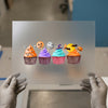 Halloween Cupcakes | DTF Transfer Ready to Press | Spooky Sweet Heat Transfer