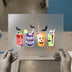 Spooky Halloween Drinks | DTF Transfer Ready to Press | Watercolor Festive Heat Transfer