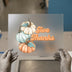 Watercolor Pumpkins 'Give Thanks' | DTF Transfer Ready to Press | Autumn Heat Transfer