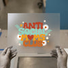 Anti Social Moms Club | DTF Transfer Ready to Press | Retro Daisy Heat Transfer