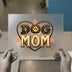 Dog Mom Heart & Paw | DTF Transfer Ready to Press | Retro Floral Heat Transfer