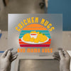 Retro Chicken Nugs & Mama Hugs | DTF Transfer Ready to Press | Vintage Heat Transfer