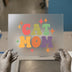 Cat Mom Retro Sparkle | DTF Transfer Ready to Press | Groovy Heat Transfer