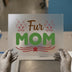 Fur Mom with Cat Faces | DTF Transfer Ready to Press | Pet Lover Heat Transfer