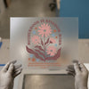 Motherhood is Kingdom Work | DTF Transfer Ready to Press | Floral Scripture Heat Transfer