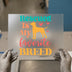 Rescued Is My Favorite Breed | DTF Transfer Ready to Press | Pet Lover Heat Transfer