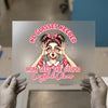 Mom Sees Crystal Clear | DTF Transfer Ready to Press | Retro Pop Art Heat Transfer