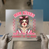 Mom Kisses Soft Judgment | DTF Transfer Ready to Press | Retro Pinup Heat Transfer