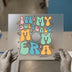 In My Softball Mom Era | DTF Transfer Ready to Press | Retro Groovy Heat Transfer