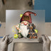 Dog Mom Gnome with Dachshund | DTF Transfer Ready to Press | Cartoon Pet Heat Transfer
