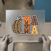 Thankful Mama Leopard Pumpkin | DTF Transfer Ready to Press | Autumn Heat Transfer