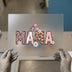 Mama Leopard Daisy | DTF Transfer Ready to Press | Boho Heat Transfer