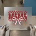 Retro Mama Hearts & Checkerboard | DTF Transfer Ready to Press | Valentine's Heat Transfer