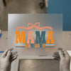 Mama Est. 2026 Retro DTF Transfer Ready to Press | Vintage Style Heat Transfer