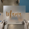 Mama Leopard Print Script | DTF Transfer Ready to Press | Wild Style Heat Transfer