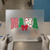 Christmas Mama Red Bow | DTF Transfer Ready to Press | Festive Heat Transfer