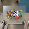Mardi Gras Mama DTF Transfer | Ready to Press | Festival Heat Transfer