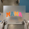 Distressed 'Mama' Arch | DTF Transfer Ready to Press | Retro Heat Transfer