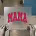 Mama Leopard Print Arc | DTF Transfer Ready to Press | Bold Pink Heat Transfer