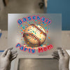 Baseball Party Mom | DTF Transfer Ready to Press | Confetti Heat Transfer