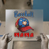 Baseball Mama DTF Transfer Ready to Press | Sports Mom Heat Transfer