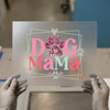 Dog Mama Leopard Paw Print | DTF Transfer Ready to Press | Pet Lover Heat Transfer