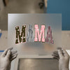 Distressed 'MAMA' Star & Stripe | DTF Transfer Ready to Press | Retro Heat Transfer