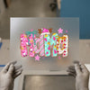 Christmas Mama DTF Transfer Ready to Press | Festive Holiday Heat Transfer