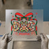 Dog Mama Christmas Gift | DTF Transfer Ready to Press | Festive Holiday Heat Transfer
