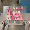 One Blessed Groovy Mama | DTF Transfer Ready to Press | Retro Floral Heat Transfer