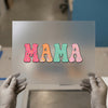 Floral Mama | DTF Transfer Ready to Press | Retro Heat Transfer