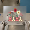 Floral Mama Design | DTF Transfer Ready to Press | Retro Bloom Heat Transfer
