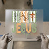 Jesus Loves You Retro | DTF Transfer Ready to Press | Christian Heat Transfer