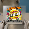Life Gave Me Lemons But My Jesus | DTF Transfer Ready to Press | Retro Faith Heat Transfer