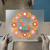 Jesus Vibes Only Flower Wreath | DTF Transfer Ready to Press | Retro Floral Heat Transfer